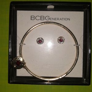 BCBG Bracelet and Earring Set